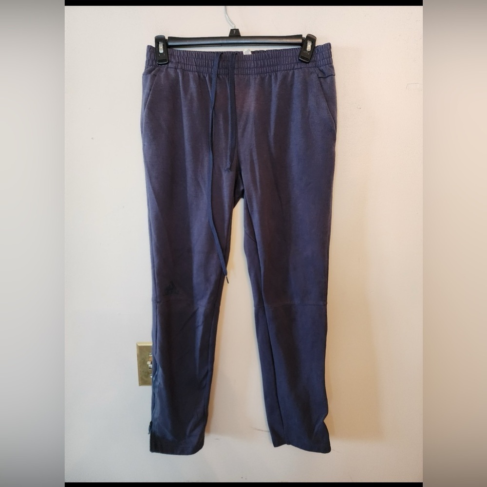 Adidas navy blue joggers size mens medium